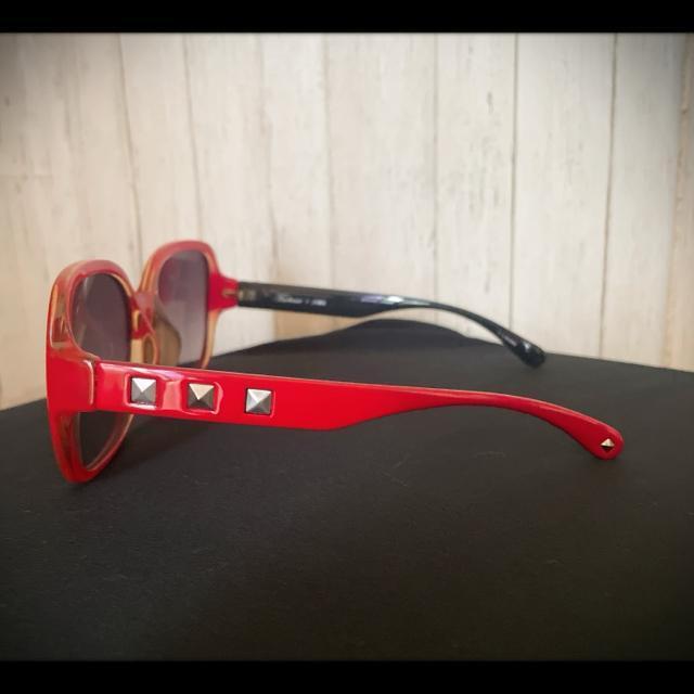 ROCK!! Tsubasa × JINS ジンズ 益若つばさ コラボ サングラス レッド × スタッズデザイン レア < 女性ファッション  ROCK!! Tsubasa × JINS ジンズ 益若つばさ コラボ サングラス レッド × スタッズデザイン レア < 女性ファッションの