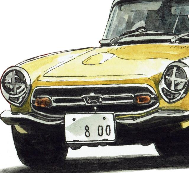 NC-219ホンダS800RS/S800限定版画 直筆サイン額装 < 自動車/バイク NC-219ホンダS800RS/S800限定版画 直筆サイン額装 < 自動車/バイク