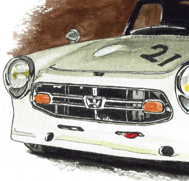 NC-219ホンダS800RS/S800限定版画 直筆サイン額装 < 自動車/バイク NC-219ホンダS800RS/S800限定版画 直筆サイン額装 < 自動車/バイク