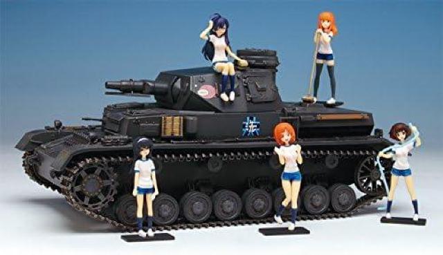 ガールズ&パンツァー あんこうチームフィギュアセット お掃除バージョンです! 戦車は付いてません < ホビー  ガールズ&パンツァー あんこうチームフィギュアセット お掃除バージョンです! 戦車は付いてません < ホビーの