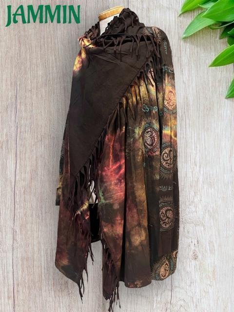 タイダイ旅人風ジャケット アジアン ヒッピー エスニック サイケ 個性派 < 男性ファッション タイダイ旅人風ジャケット アジアン ヒッピー エスニック サイケ 個性派 < 男性ファッションの