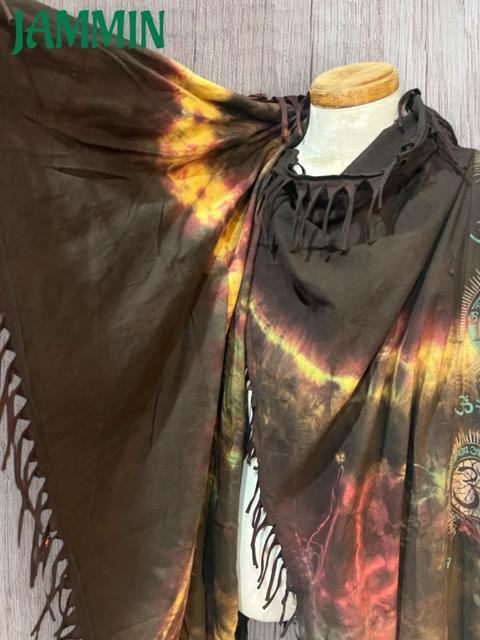 タイダイ旅人風ジャケット アジアン ヒッピー エスニック サイケ 個性派 < 男性ファッション タイダイ旅人風ジャケット アジアン ヒッピー エスニック サイケ 個性派 < 男性ファッションの