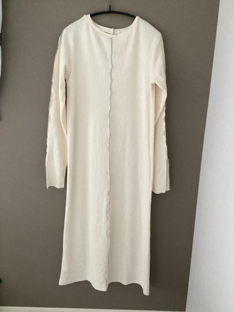 Alma Design 楊柳 配色メロー 長袖ワンピース < 女性ファッション  Alma Design 楊柳 配色メロー 長袖ワンピース < 女性ファッションの