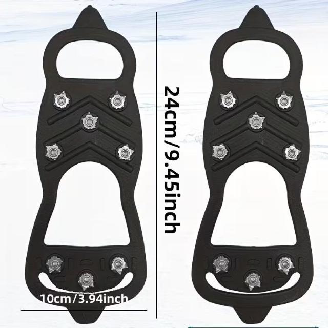 超お買い得790円★1足 滑り止めスノー&アイスシューズカバー トラクショングリップ付き - 氷上歩行 冬用 男女兼用 < 男性ファッション 超お買い得790円★1足 滑り止めスノー&アイスシューズカバー トラクショングリップ付き - 氷上歩行 冬用 男女兼用 < 男性ファッションの