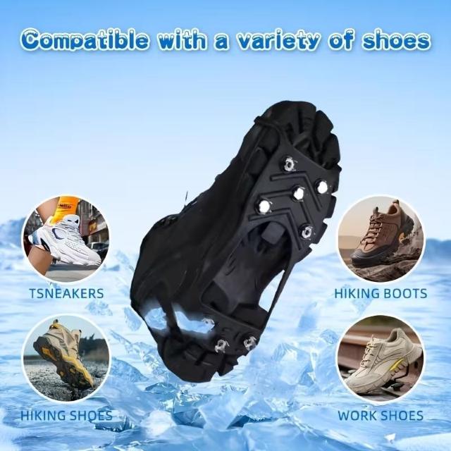 超お買い得790円★1足 滑り止めスノー&アイスシューズカバー トラクショングリップ付き - 氷上歩行 冬用 男女兼用 < 男性ファッション 超お買い得790円★1足 滑り止めスノー&アイスシューズカバー トラクショングリップ付き - 氷上歩行 冬用 男女兼用 < 男性ファッションの