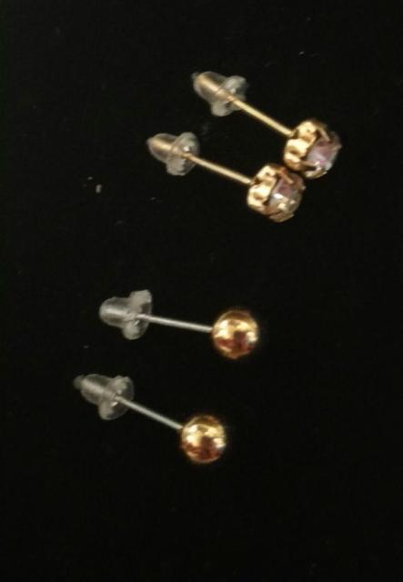 �V�i���g�p �s�A�X2�_�Z�b�g �S�[���h �N���A�X�g�[�� ���E���h �V���v�� �� �����A�N�Z�T���[/���v�� 