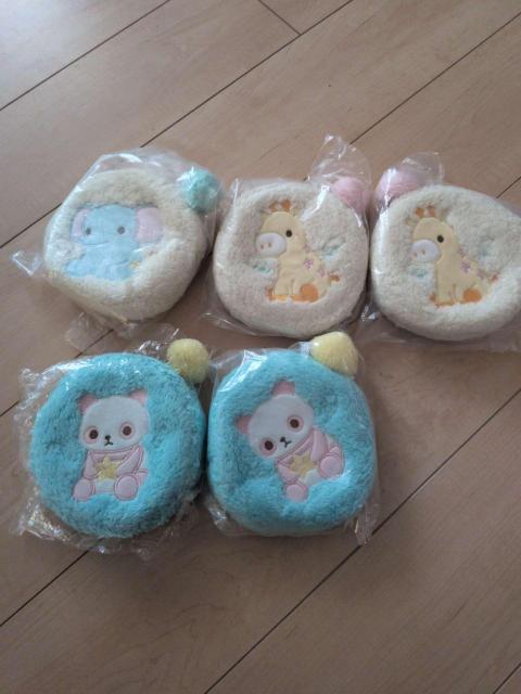 アミューズメント景品 ふわふわ動物マスコットポーチ 5点セット < アニメ/コミック/キャラクター アミューズメント景品 ふわふわ動物マスコットポーチ 5点セット < アニメ/コミック/キャラクターの