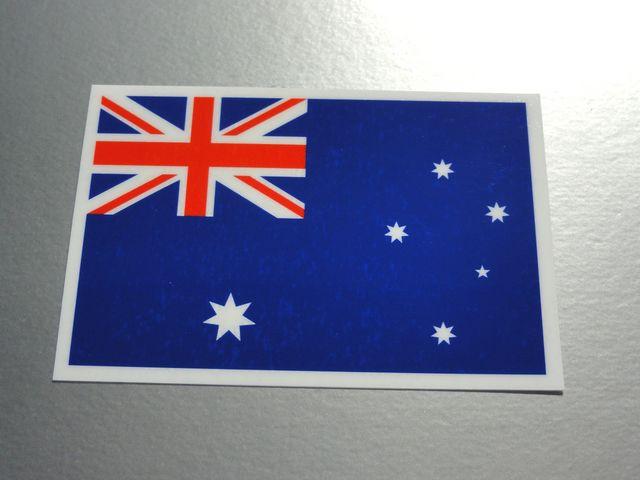 1■オーストラリア国旗ステッカー☆1枚即買☆スーツケースなどに < レジャー/スポーツ 1■オーストラリア国旗ステッカー☆1枚即買☆スーツケースなどに < レジャー/スポーツの