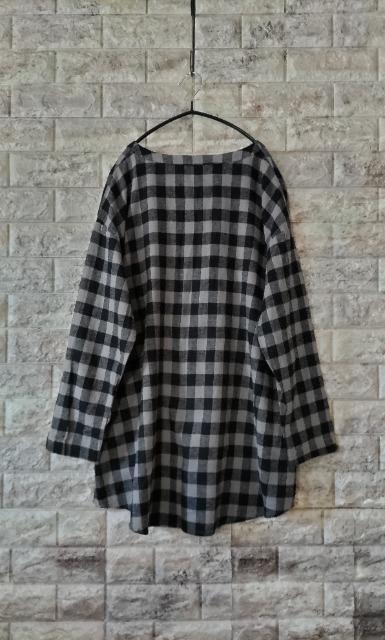 …Samansa Mos2…リネン*コットン 格子チェック チュニック < ブランド …Samansa Mos2…リネン*コットン 格子チェック チュニック < ブランドの