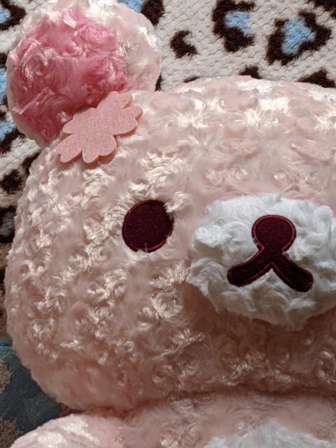 リラックマ 桜リラックマ ローズボアぬいぐるみ&バスタオル A点セット < おもちゃ  リラックマ 桜リラックマ ローズボアぬいぐるみ&バスタオル A点セット < おもちゃの