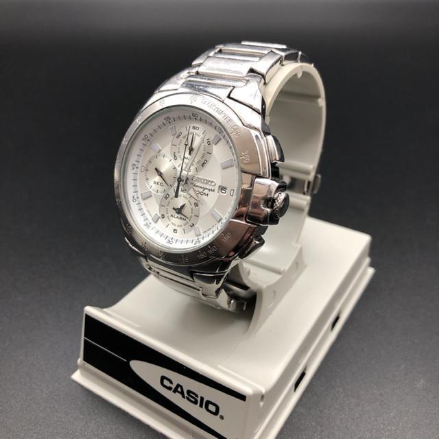 即決 SEIKO セイコー 腕時計 7T62-0GW0 < ブランド 即決 SEIKO セイコー 腕時計 7T62-0GW0 < ブランドの
