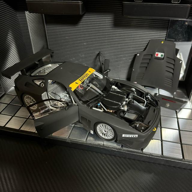 絶版 未展示品 京商 1/18 フェラーリ 575 GTC マットブラック < ホビー  絶版 未展示品 京商 1/18 フェラーリ 575 GTC マットブラック < ホビーの