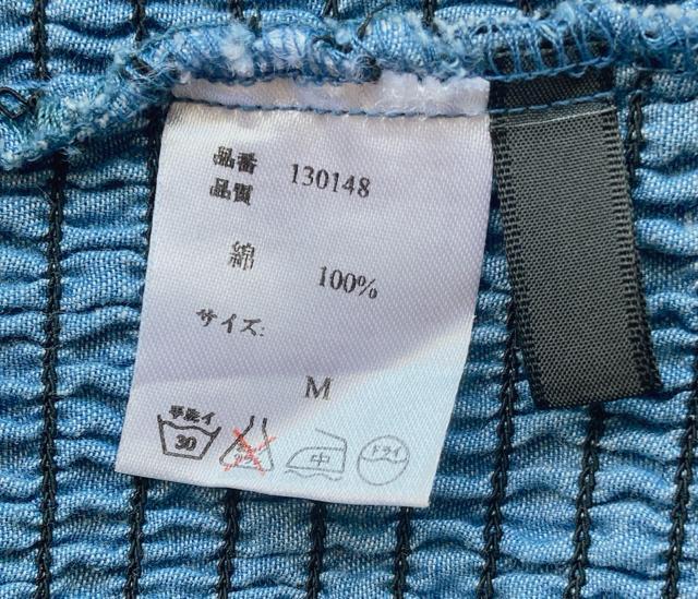 Zunus 細見え スモック ラグラン トップス カットソー M デニム風 N2m < 女性ファッション  Zunus 細見え スモック ラグラン トップス カットソー M デニム風 N2m < 女性ファッションの