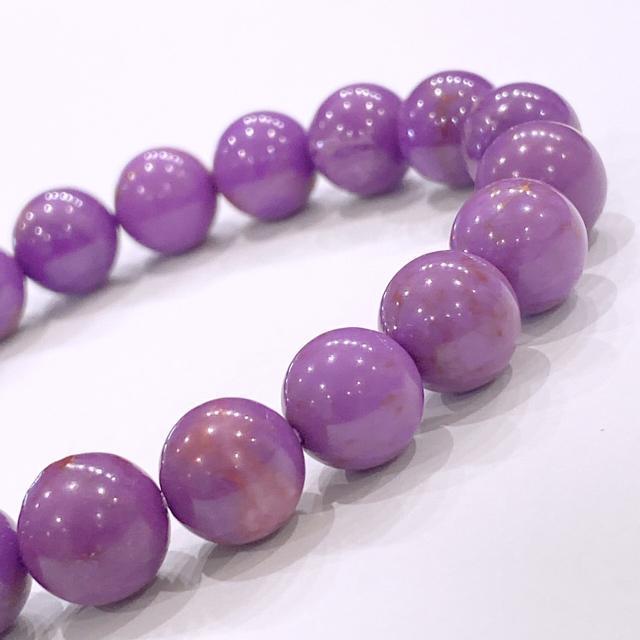 《No.500》フォスフォシデライトブレスレット 9.6mm珠 内径16.5センチ < 女性アクセサリー/時計  《No.500》フォスフォシデライトブレスレット 9.6mm珠 内径16.5センチ < 女性アクセサリー/時計の