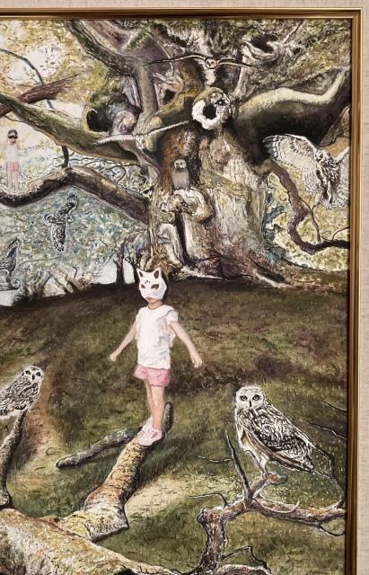 絵画 水彩画 ガッシュ水彩・透明水彩『乱心法獣遁・梟の雛子』新品・真作保証 原画 < ホビー  絵画 水彩画 ガッシュ水彩・透明水彩『乱心法獣遁・梟の雛子』新品・真作保証 原画 < ホビーの