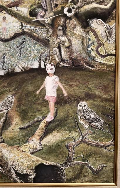 絵画 水彩画 ガッシュ水彩・透明水彩『乱心法獣遁・梟の雛子』新品・真作保証 原画 < ホビー  絵画 水彩画 ガッシュ水彩・透明水彩『乱心法獣遁・梟の雛子』新品・真作保証 原画 < ホビーの