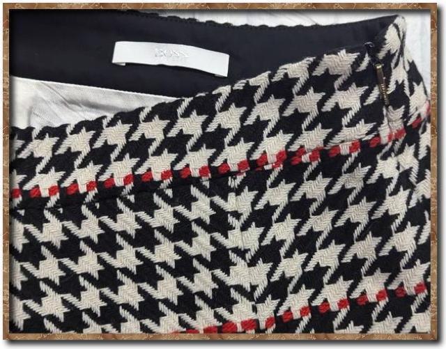 ヒューゴボス 千鳥格子スカート < ブランド  ヒューゴボス 千鳥格子スカート < ブランドの