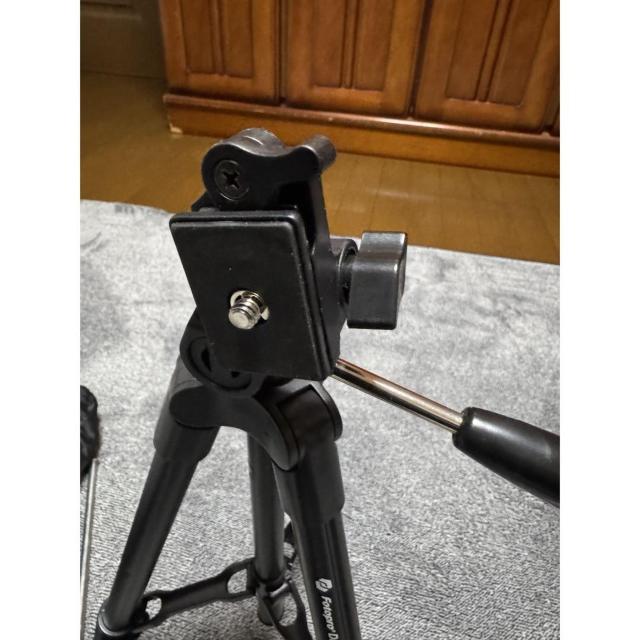 Fotoproのカメラ 三脚 ブラック!。 < 家電/AV  Fotoproのカメラ 三脚 ブラック!。 < 家電/AVの
