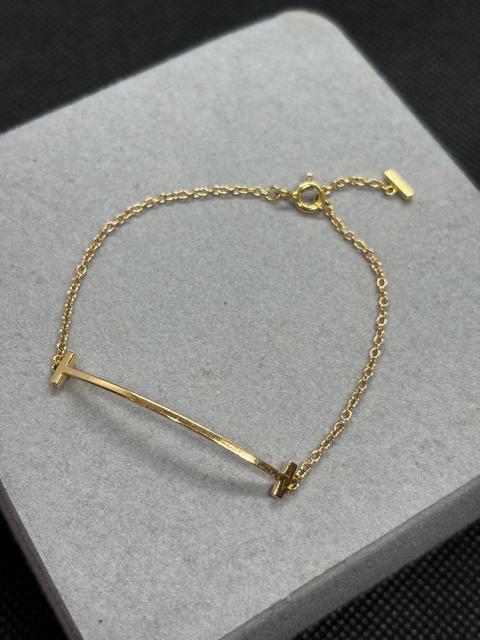 即決 TIFFANY&Co. ティファニー AU750 Tスマイル ブレスレット < ブランド 即決 TIFFANY&Co. ティファニー AU750 Tスマイル ブレスレット < ブランドの