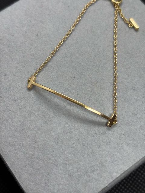 即決 TIFFANY&Co. ティファニー AU750 Tスマイル ブレスレット < ブランド 即決 TIFFANY&Co. ティファニー AU750 Tスマイル ブレスレット < ブランドの