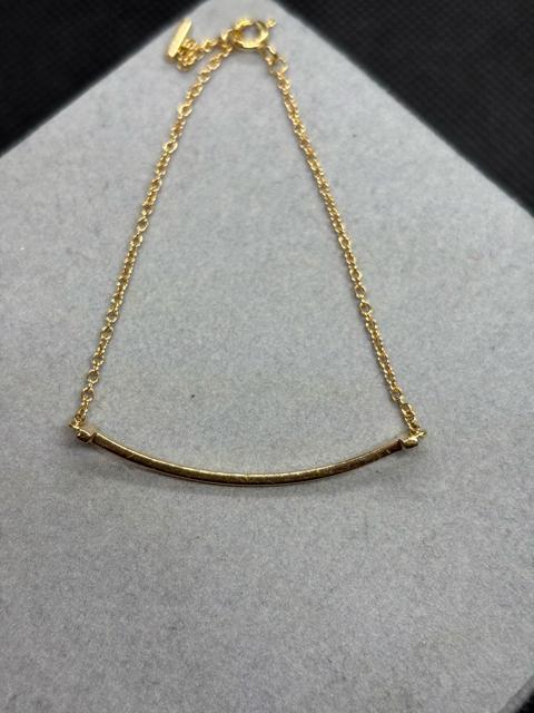 即決 TIFFANY&Co. ティファニー AU750 Tスマイル ブレスレット < ブランド 即決 TIFFANY&Co. ティファニー AU750 Tスマイル ブレスレット < ブランドの