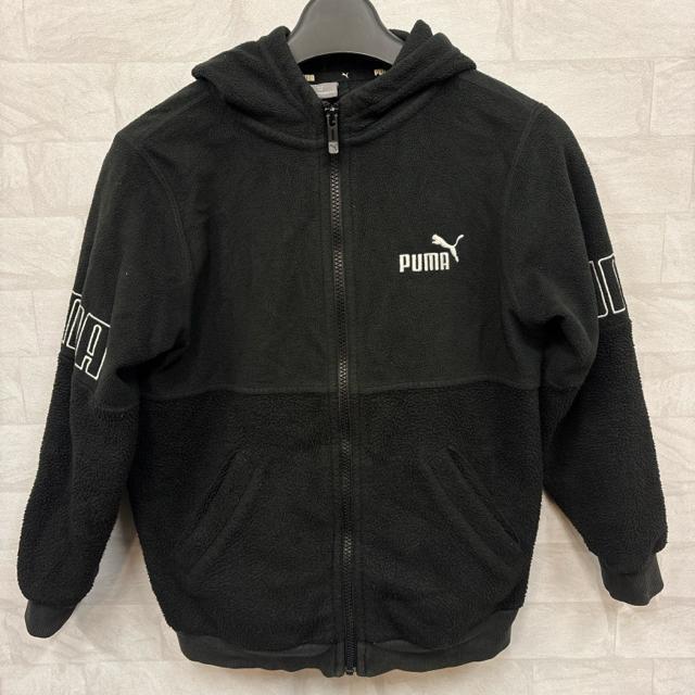 即決 PUMA プーマ フリースジャケット ブラック 140cm < ブランド 即決 PUMA プーマ フリースジャケット ブラック 140cm < ブランドの