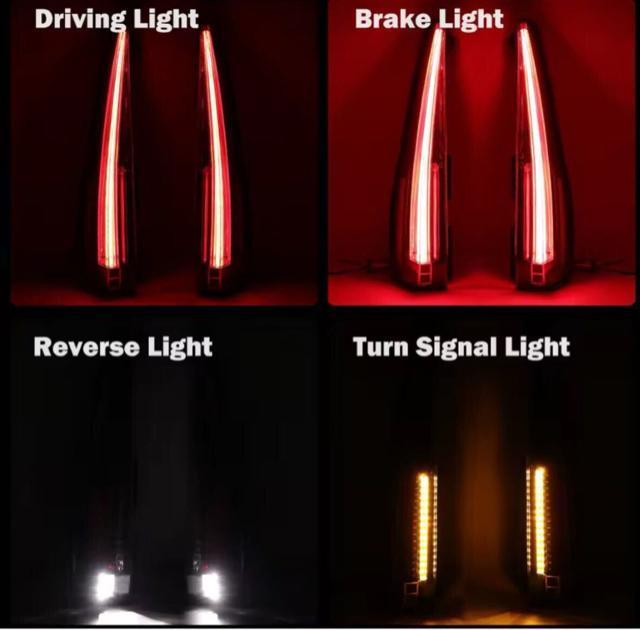 希少■シボレー タホ/サバーバン GMC ユーコン (2007-2014) エスカレード現行風 カスタム LEDテールランプ 二色 < 自動車/バイク 希少■シボレー タホ/サバーバン GMC ユーコン (2007-2014) エスカレード現行風 カスタム LEDテールランプ 二色 < 自動車/バイク