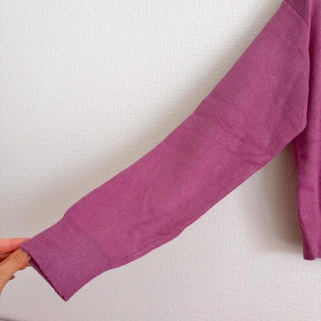 ◆allamanda/アラマンダ◆装飾ニットカーディガン★ピンクM*ビジューボタンカーデ美品 < ブランド ◆allamanda/アラマンダ◆装飾ニットカーディガン★ピンクM*ビジューボタンカーデ美品 < ブランドの