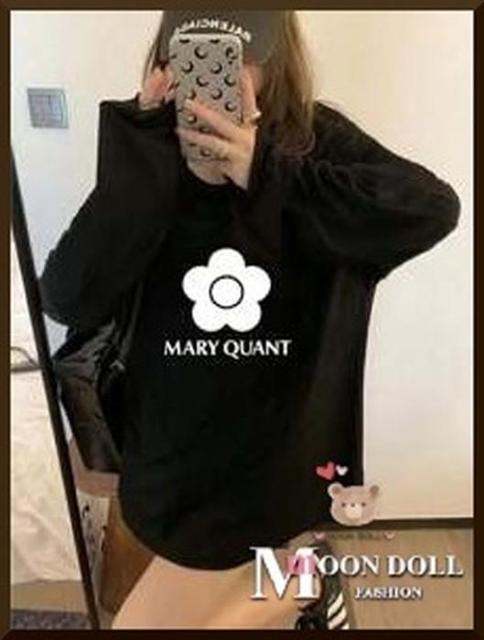 【〜3L4L相当】Flower柄ロゴプリントTシャツ*黒 < 女性ファッション 【〜3L4L相当】Flower柄ロゴプリントTシャツ*黒 < 女性ファッションの
