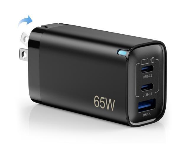 PD 充電器 65W 急速充電器 充電アダプター 急速充電 小型軽量・PSE認証済 3ポート同時充電 ACアダプターGaNII採用 < 家電/AV PD 充電器 65W 急速充電器 充電アダプター 急速充電 小型軽量・PSE認証済 3ポート同時充電 ACアダプターGaNII採用 < 家電/AVの