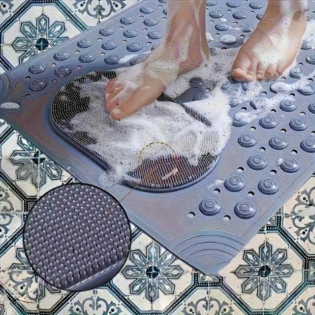 超お買い得1390円★滑り止めマッサージシャワーマット、浴室用安全パッド - 長方形シャワーマットと浴室用滑り止めパッド グレー < ヘルス/ビューティー 超お買い得1390円★滑り止めマッサージシャワーマット、浴室用安全パッド - 長方形シャワーマットと浴室用滑り止めパッド グレー < ヘルス/ビューティーの