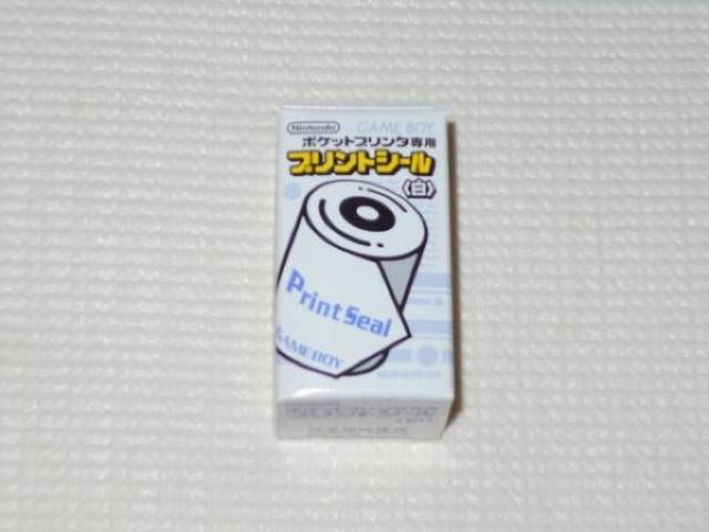 GB★プリントシール 白 ポケットプリンタ専用★新品未開封 < ゲーム本体/ソフト  GB★プリントシール 白 ポケットプリンタ専用★新品未開封  < ゲーム本体/ソフトの