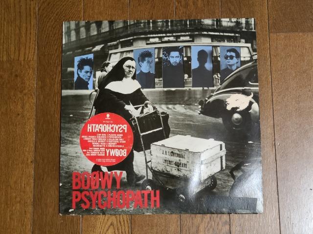 /BOOWY PSYCHOPATH LP̎J[htՖʔi   ^gObY 