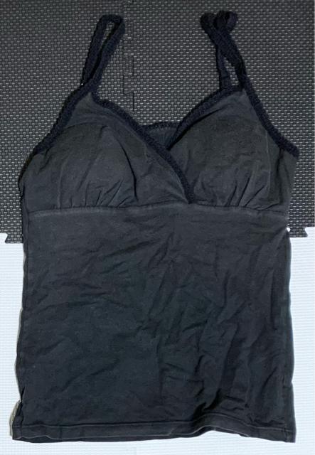 ブラトップ キャミソール ブラック < 女性ファッション  ブラトップ キャミソール ブラック  < 女性ファッションの