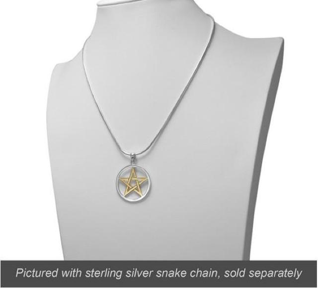 PeterStone: Large Gold Plating Pentacle < 女性アクセサリー/時計  PeterStone: Large Gold Plating Pentacle < 女性アクセサリー/時計の