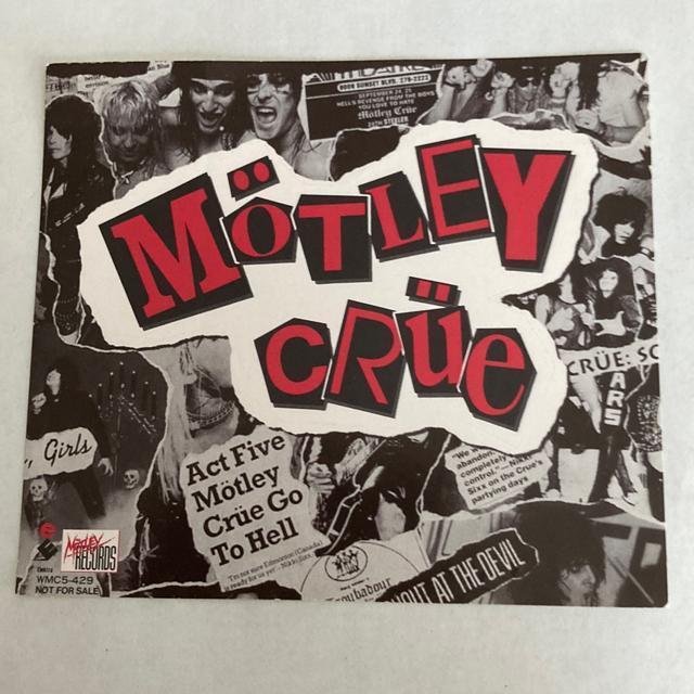 1991年当時物 モトリー・クルー / デケイド・オブ・デカダンス ジャケット・ステッカー Motley Crue ハードロック < CD/DVD/ビデオ  1991年当時物 モトリー・クルー / デケイド・オブ・デカダンス ジャケット・ステッカー Motley Crue ハードロック  < CD/DVD/ビデオの