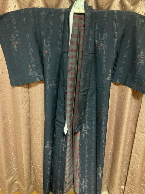 1853.未使用☆厚地着物☆難あり☆リメイクにも < 女性ファッション  1853.未使用☆厚地着物☆難あり☆リメイクにも  < 女性ファッションの