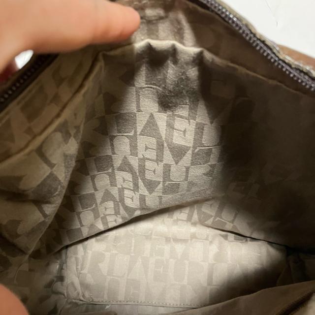 【FURLA / フルラ】 クロコ型押し / レザー ワンハンドル ハンドバッグ ダークブラウン系 < ブランド  【FURLA / フルラ】 クロコ型押し / レザー ワンハンドル ハンドバッグ ダークブラウン系 < ブランドの