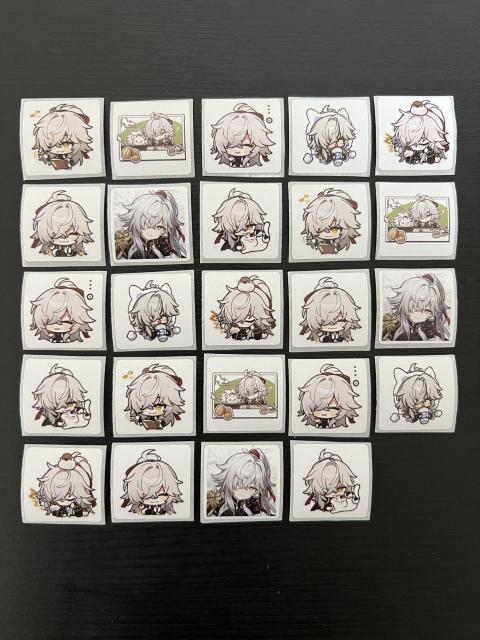 崩壊スターレイル シール ステッカー 24枚入セット 景元 < ホビー 崩壊スターレイル シール ステッカー 24枚入セット 景元 < ホビーの