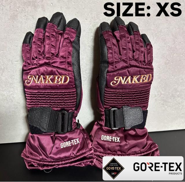 �����i�yNAKED�zGORE-TEX �X�m�{�[ �X�L�[ �O���[�u ��� XS  �� ���W���[/�X�|�[�c�� 