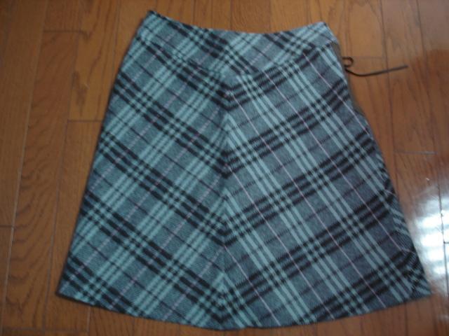 ★バーバリーブルーレーベル モヘヤウールチェックデザインスカート★超激安! < ブランド ★バーバリーブルーレーベル モヘヤウールチェックデザインスカート★超激安! < ブランドの