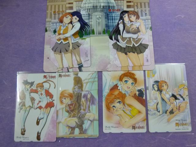 舞-乙HiME テレカ 台紙付き2枚組他 6枚組 < ホビー  舞-乙HiME テレカ 台紙付き2枚組他 6枚組  < ホビーの