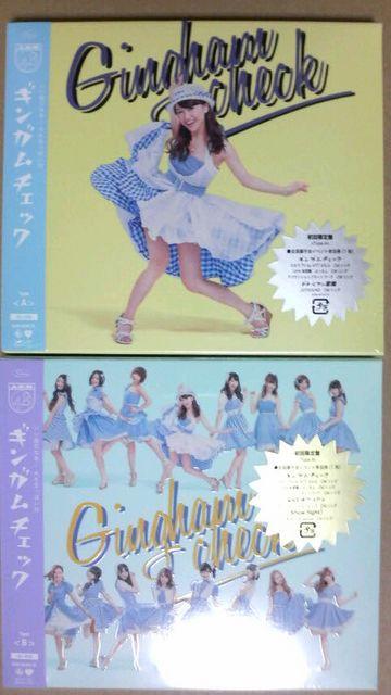 AKB48 ギンガムチェック 初回限定盤 Type A+Bセット 即決 < タレントグッズ  AKB48 ギンガムチェック 初回限定盤 Type A+Bセット 即決  < タレントグッズの