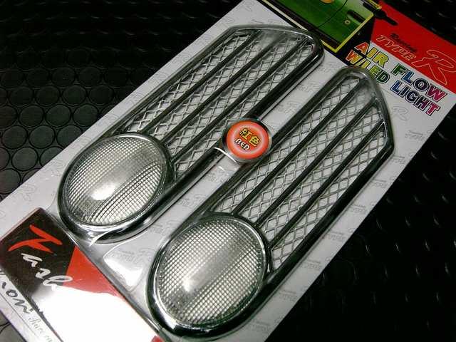 大人気汎用ダミーエアダクトtype4オレンジLED付き < 自動車/バイク 大人気汎用ダミーエアダクトtype4オレンジLED付き < 自動車/バイク