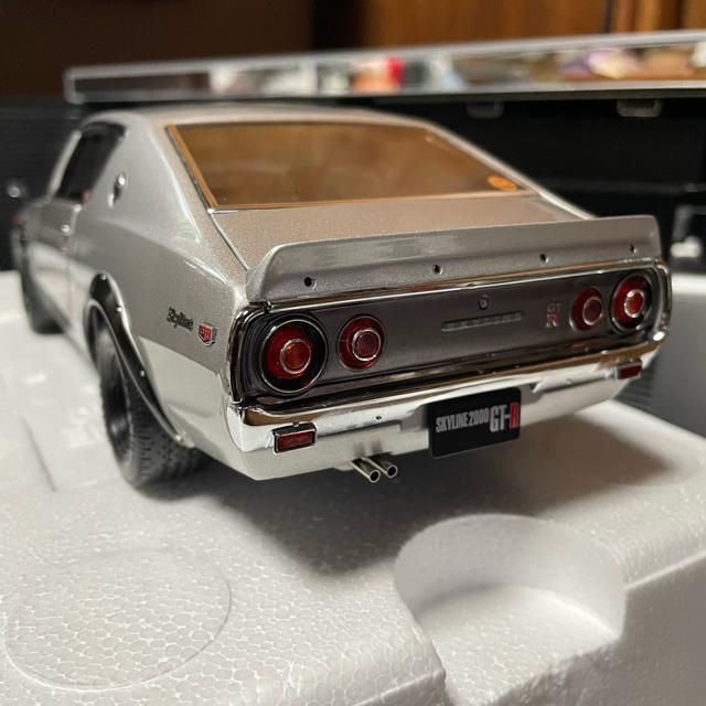 新品 京商オリジナル 1/18 日産 スカイライン 2000 GT-R (KPGC110) シルバー < ホビー  新品 京商オリジナル 1/18 日産 スカイライン 2000 GT-R (KPGC110) シルバー < ホビーの