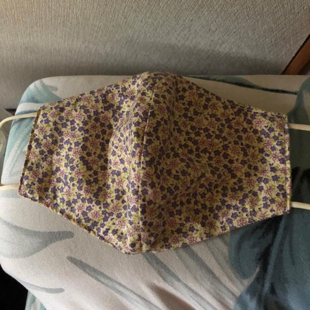 手作り花模様マスク < 女性ファッション  手作り花模様マスク  < 女性ファッションの