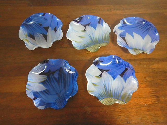 ◆小皿 ひまわり 5枚セット 中古品 < インテリア/ライフ  ◆小皿 ひまわり 5枚セット 中古品 < インテリア/ライフの