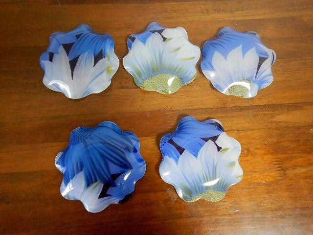 ◆小皿 ひまわり 5枚セット 中古品 < インテリア/ライフ  ◆小皿 ひまわり 5枚セット 中古品 < インテリア/ライフの