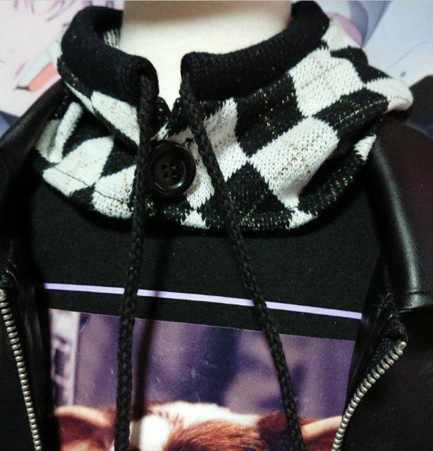 ☆バラクラバ ラメダイヤチェックポンポン付 2WAY ネックウォーマー 新品☆ < キッズ/ベビー ☆バラクラバ ラメダイヤチェックポンポン付 2WAY ネックウォーマー 新品☆ < キッズ/ベビーの