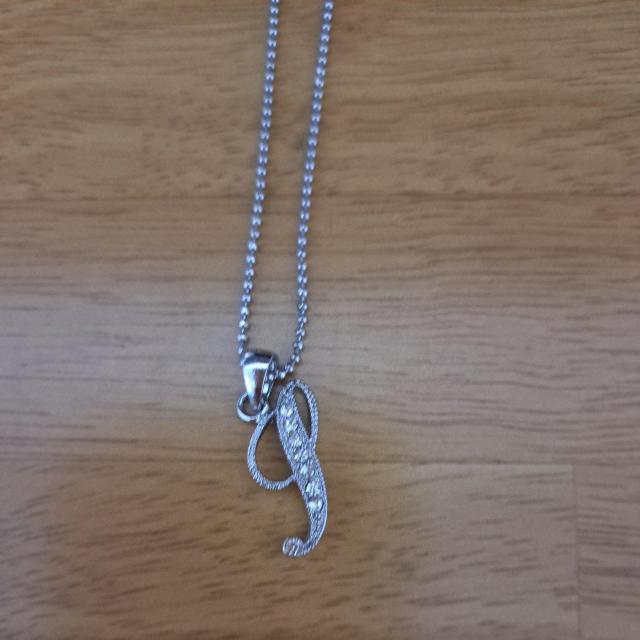 『T』のイニシャルネックレス < 女性アクセサリー/時計 『T』のイニシャルネックレス < 女性アクセサリー/時計の